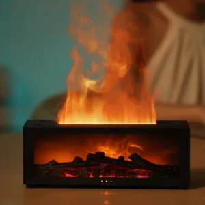 Fireplace-Style Air Humidifier from AliExpress