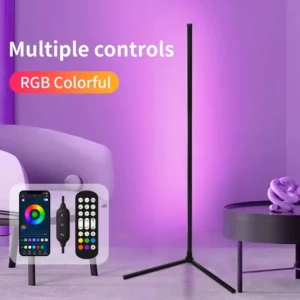 LED floor lamp with RGB/IC technology from AliExpress
