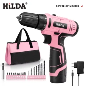 HILDA 12V – pink mini screwdriver from AliExpress