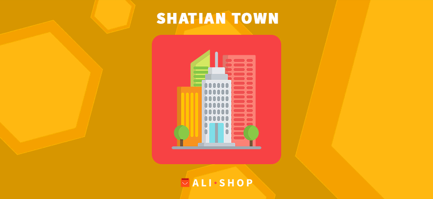 Shatian Town - где сортировочный центр находится на карте