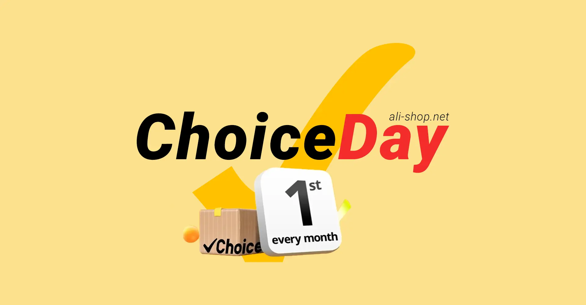 Распродажа «Choice Day» на AliExpress – ежемесячные скидки 2024