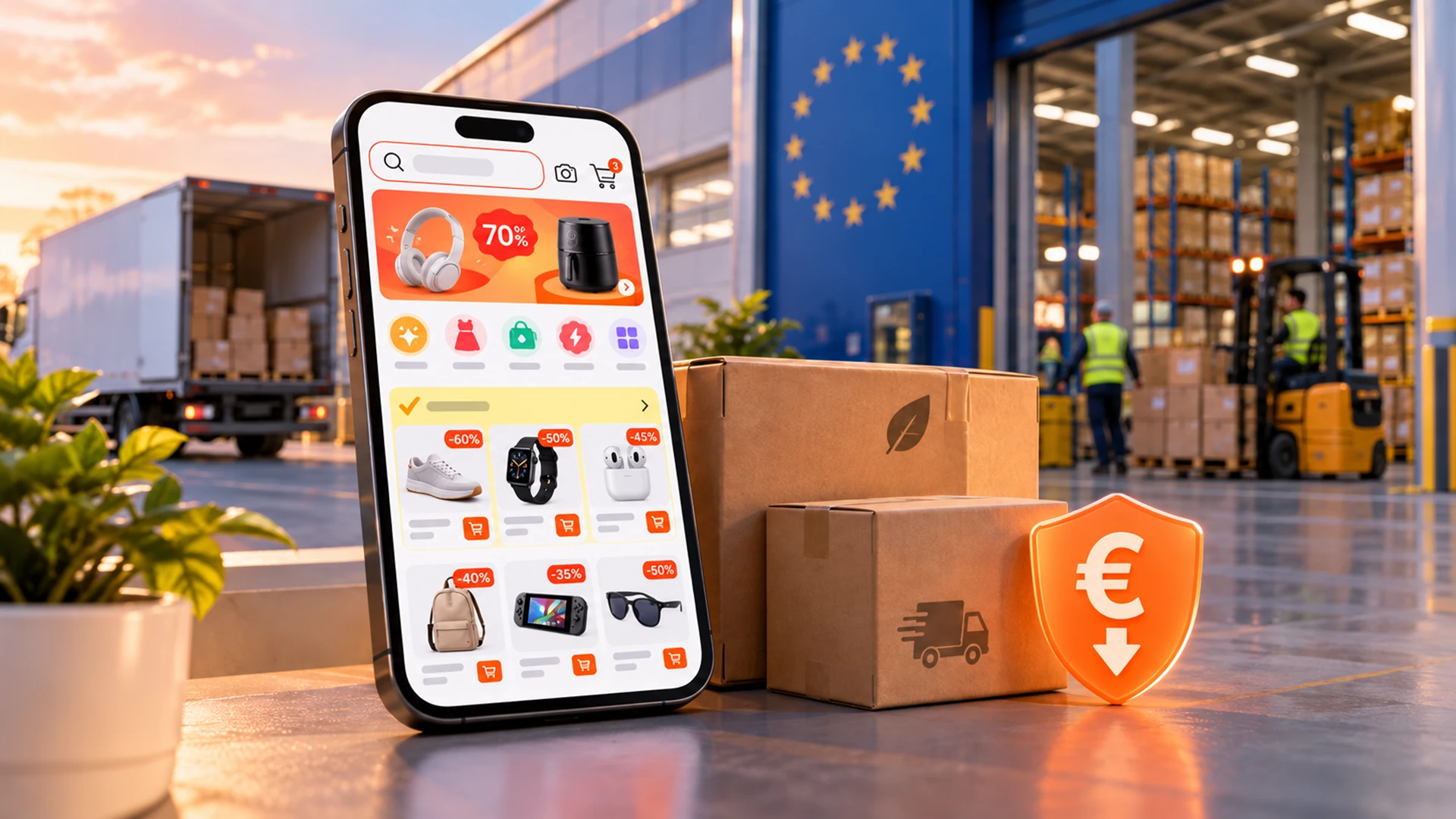AliExpress компенсирует новую пошлину €3 на заказы из-за пределов ЕС и делает ставку на локальные склады
